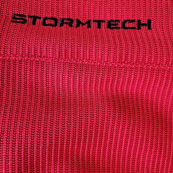 Porsche Club Canada West Logo Stormtech Full-Zip Red Performance Jacket Size XXL - Picture 11 of 16